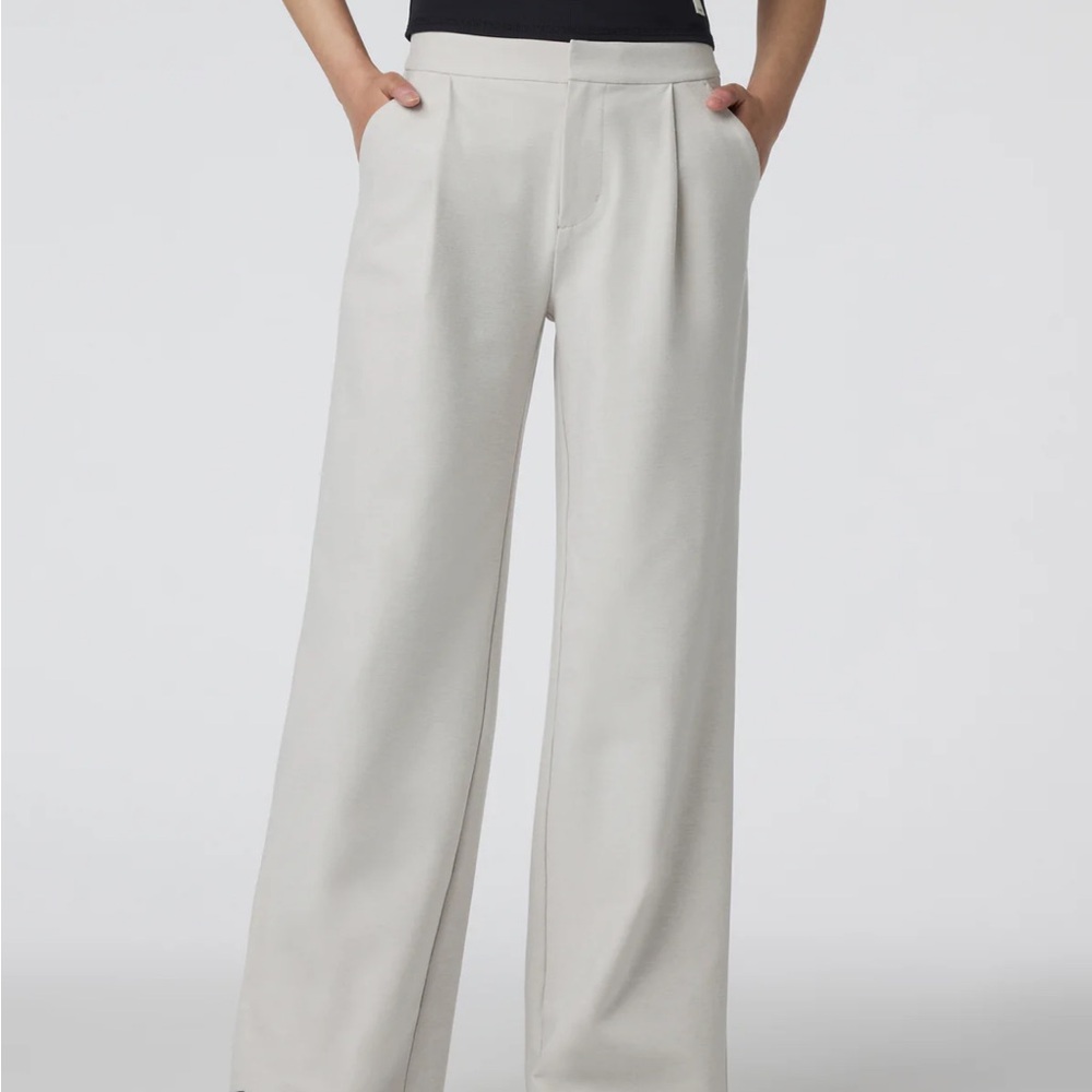 Vuori Ecru Heather Elevation Trousers